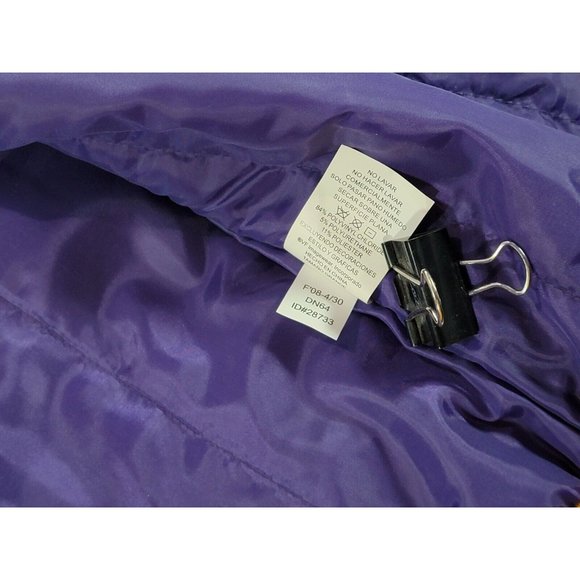 Minnesota Vikings Faux Leather Varsity Jacket Coat Official 2008 NFL Sz L EUC - Picture 8 of 11